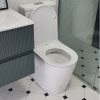 Viva ES AVVA monoblokk WC - perem nélküli - WC ülőkével komplett - mély öblítésű