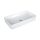 EROS SLIM 2 - PULTRA ültethető - Top Counter - porcelán mosdó - 61 x 35 x 11 cm