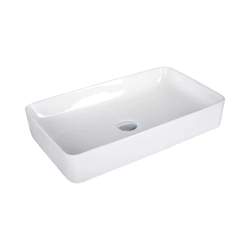 Eros SLIM 2 - PULTRA ültethető - Top Counter - porcelán mosdó - 61 x 35 x 11 cm