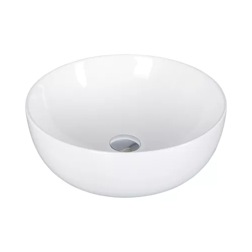 Eros RAISE - PULTRA ültethető - Top Counter - porcelán mosdó - O - Ø 41 cm