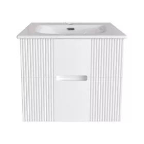   TMP MODENA 60 fali függesztett fürdőszobabútor - SKY E-8099-60 porcelán mosdóval - 61 x 46 x 52 cm