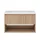 TMP SLIM STRIPE 60 fali függesztett fürdőszobabútor - SKY E-8099-60 porcelán mosdóval - 61 x 46 cm