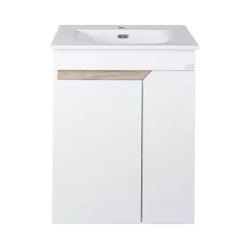   TMP VISION LONG 60 fali függesztett fürdőszobai bútor - SKY E-8099-60 mosdóval- 61 x 46 x 74 cm