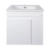 TMP VISION 60 fali függesztett fürdőszobai bútor - SKY E-8099-60 porcelán mosdóval - 61 x 46 x 56 cm