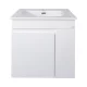 TMP VISION 60 fali függesztett fürdőszobai bútor - SKY E-8099-60 porcelán mosdóval - 61 x 46 x 56 cm
