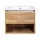 TMP NORD CRAFT 60 fali függesztett fürdőszobabútor - SKY E-8099-60 porcelán mosdóval- 61 x 46 cm
