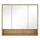 TMP SLIM STRIPE tükrös szekrény - 75 x 65 cm