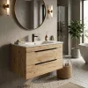 TMP VOX 80 GOLD CRAFT - fali fürdőszobabútor - NewArc 504080 porcelán mosdóval - 80 x 45 x 46 cm