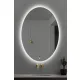 Viva AURA PINO 60 fürdőszoba tükör - érintőkapcsolóval - AMBIENT LED - ELIPSZIS -ÁLLÓ - 60x80 cm