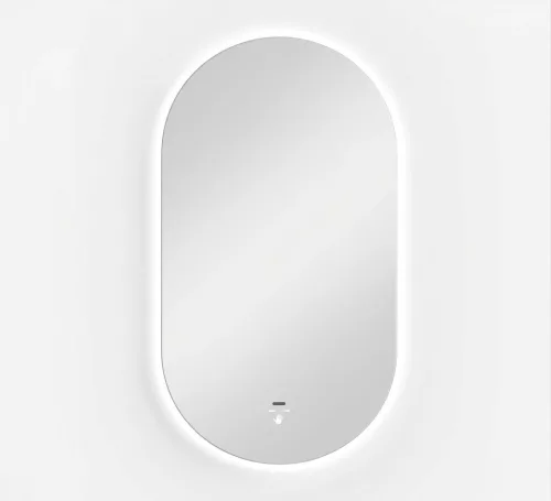 Viva AURA PINO 50 fürdőszoba tükör - érintőkapcsolóval - AMBIENT LED - OVÁLIS - ÁLLÓ - 50x90 cm