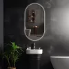Viva AURA PINO 50 fürdőszoba tükör - érintőkapcsolóval - AMBIENT LED - OVÁLIS - ÁLLÓ - 50x90 cm