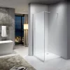 Viva AQUA Max WALK IN zuhanyfal - 8 mm vízlepergető víztiszta üveg - 130 x 200 cm