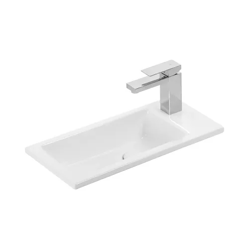 Sanovit ATRIA - porcelán mosdókagyló- kézmosó - jobb csaplyukas - 50 x 25 cm