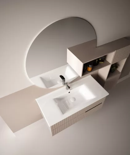 Sanovit ATRIA - porcelán mosdókagyló - 85 x 45,5 cm