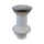 Klikk - klakk leeresztő - MATT SZÜRKE - porcelán - túlfolyó NÉLKÜLI mosdókagylóhoz - 5/4" - Ø 73 mm