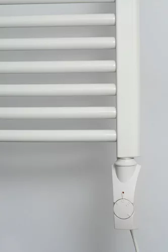 Birossi fűtőbetét törölközőszárító radiátorhoz - termosztátos - fehér - 300 Watt