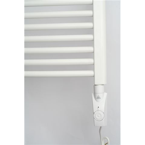 Birossi fűtőbetét törölközőszárító radiátorhoz - termosztátos - fehér - 600 Watt