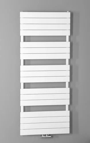 Birossi D lapos profilos törölközőszárító radiátor - fehér - 600 x 1510 mm