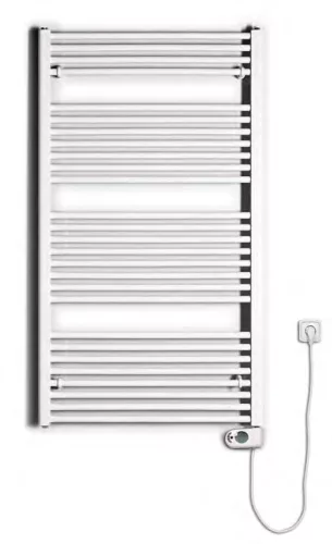 Birossi törölközőszárító radiátor - egyenes - fehér - 450 x 1320 mm