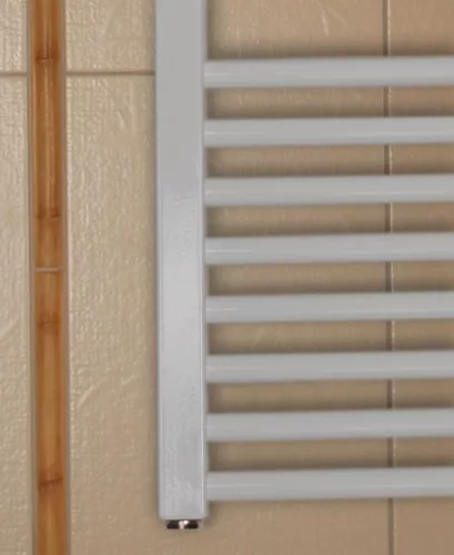 Birossi törölközőszárító radiátor - egyenes - fehér - 450 x 1320 mm