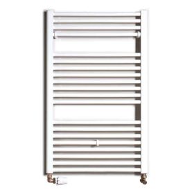  Birossi törölközőszárító radiátor - egyenes - fehér - 600 x 960 mm