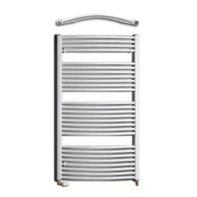   Birossi törölközőszárító radiátor - íves - fehér - 450 x 1320 mm