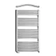 Birossi törölközőszárító radiátor - íves - fehér - 450 x 1320 mm