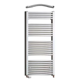   Birossi törölközőszárító radiátor - íves - fehér - 600 x 1320 mm
