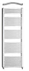 Birossi törölközőszárító radiátor - íves - fehér - 600 x 1680 mm