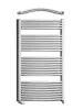 Birossi törölközőszárító radiátor - íves - fehér - 750 x 1320 mm