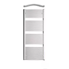   Birossi törölközőszárító radiátor - íves - fehér - 750 x 1850 mm