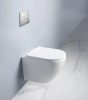 Eros ES BELLA SLIM - fali WC - WC ülőkével - TORNADO öblítés - perem nélküli - 49 cm