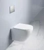 Eros ES BELLA SLIM fali WC - perem nélküli - WC ülőkével - VORTEX örvényöblítéssel - 49 cm