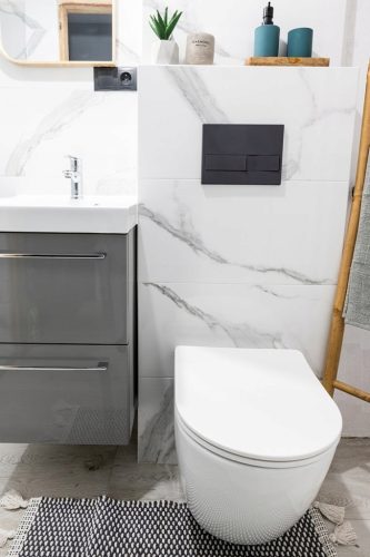 Eros ES BELLA SLIM - fali WC - WC ülőkével - TORNADO öblítés - perem nélküli - 49 cm