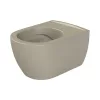 CeraStyle CITY fali WC - MATT BÉZS - rimless - perem nélküli - rejtett rögzítésű - 53 cm