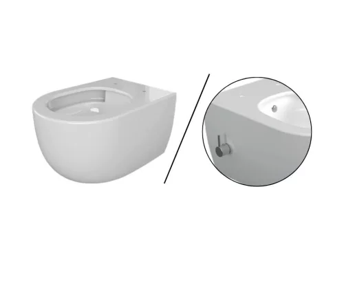 CeraStyle Bella fali WC  - Beépített bidé funkcióval!