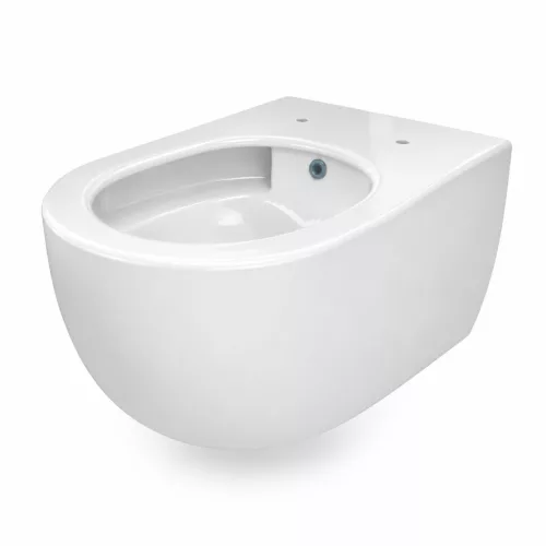 CeraStyle BELLA fali WC - BEÉPÍTETT bidé funkcióval - perem nélküli - VORTEX örvényöblítéssel -53 cm