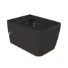 CeraStyle HERA fali WC - MATT FEKETE - BEÉPÍTETT bidé funkcióval - perem nélküli - 52 cm