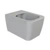 CeraStyle HERA fali WC - MATT SZÜRKE - rimless - perem nélküli - rejtett rögzítésű - 52 cm
