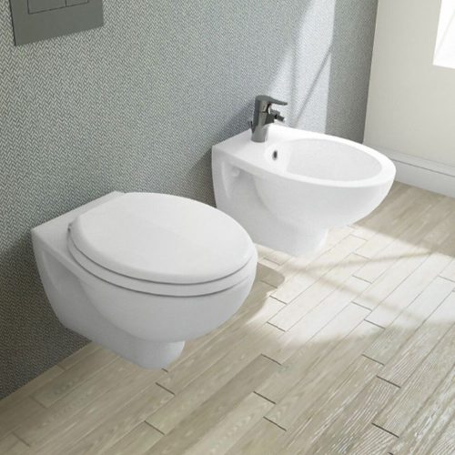 CeraStyle LILA fali WC - TORNADO örvény öblítéses