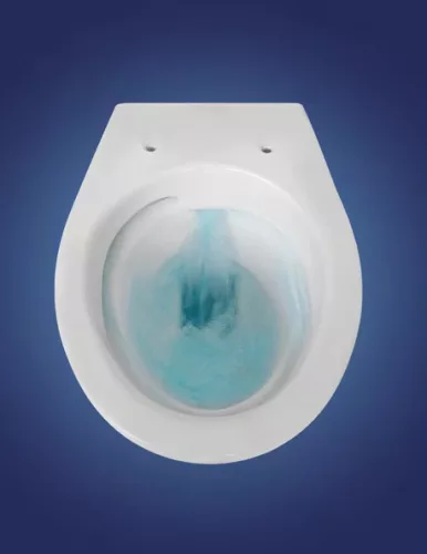 CeraStyle LILA fali WC - perem nélküli - VORTEX örvényöblítéssel