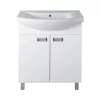 Viva Szquare 65 fürdőszobabútor + Szquare 65 tükrös szekrény + mosdó