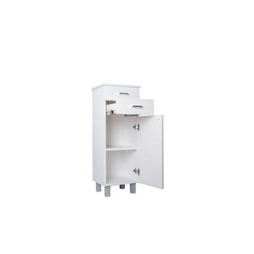 Viva STYLE fürdőszobai ÁLLÓSZEKRÉNY 100 POLCOS -2 fiók - BALOS - 35 x 33 x 100 cm