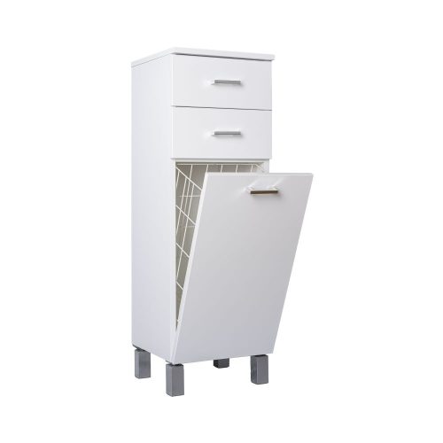 Viva STYLE fürdőszobai ÁLLÓSZEKRÉNY 100 szennyestartós - 2 fiók - 35 x 33 x 100 cm