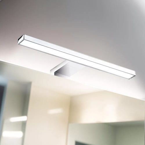 Fürdőszobai tükörvilágító LED lámpa - 230 V - 4,5 W - hidegfehér - 30 cm