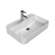 CeraStyle HERA - PULTRA ültethető - Top Counter - porcelán mosdó - 60 x 42 cm
