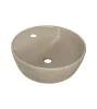 CeraStyle ONE - PULTRA ültethető - Top Counter mosdó - MATT BÉZS - csaplyukas - átm. 42 cm