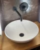 CeraStyle ZERO - PULTRA ültethető - Top Counter - porcelán mosdó - O - Ø 46 cm