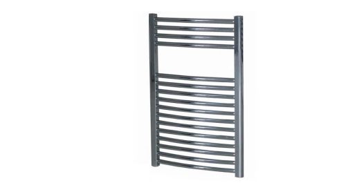 Sanica törölközőszárító radiátor - íves - króm - 500 x 1600 mm