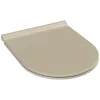 CeraStyle CITY SLIM WC ülőke - MATT BÉZS - duroplast - lecsapódásgátlós - könnyen levehető